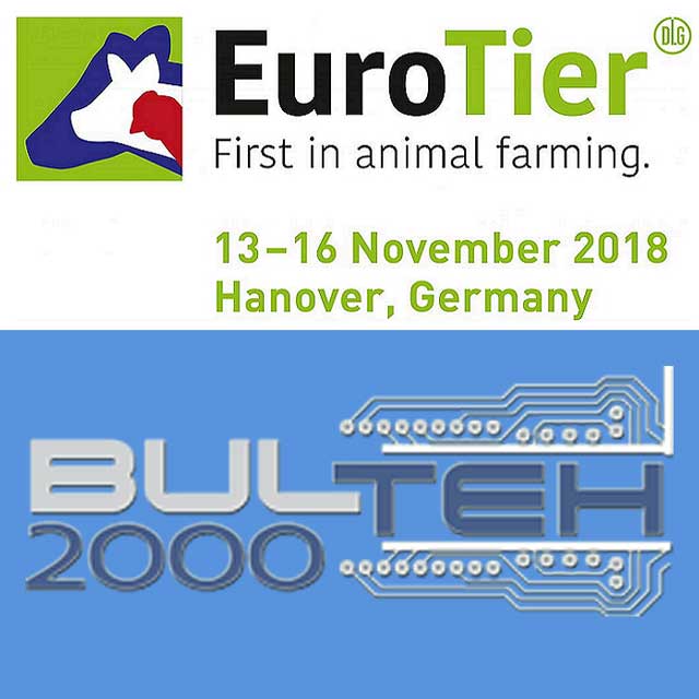 Bulteh 2000 Ltd. will take part on EUROTIER 2018